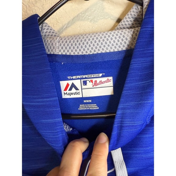 Toronto Blue Jays Train to Reign Majestic Therma Base Pullover Hoodie - Picture 3 of 3